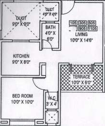 Bhk Apartment Flat For Sale In Goel Ganga Cypress Tathawade Pune