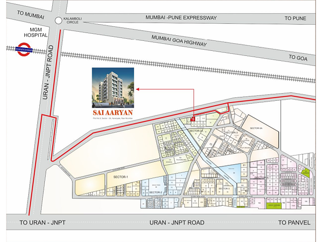 A And M Sai Aaryan Navi Mumbai Karanjade Price List Brochure