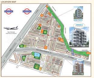 Ambika Builders Mumbai Niwas Map Karanjade Navi Mumbai Location Map