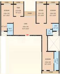 2 BHK Apartment Flat For Sale In Ambika Shri Samarth Krupa Seawoods