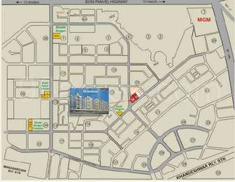 Gajra Group And Bhoomi Homes Bhoomi Grandeur Map Sector Kamothe