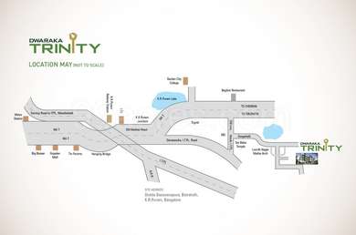 Dwaraka Builders And Venetion Group Dwaraka Trinity Map Basavanapura