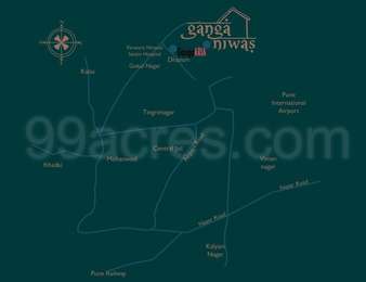 Goel Ganga Group Goel Ganga Niwas Map Munjaba Vasti Dhanori Location Map