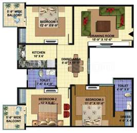 Bhk House Villa For Sale In Gav Green View Blossom Aman Vihar