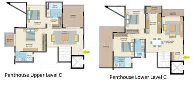 2 BHK Apartment Flat For Sale In Nitesh Caesars Palace Raghuvanahalli