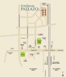 Poonam Developers Poonam Pallazo Map Nalasopara West Mumbai Location Map