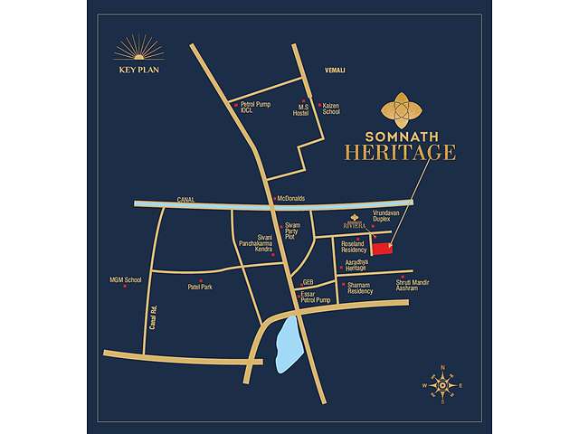 Somnath Heritage Sama Savli Road Vadodara Price List Brochure