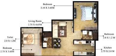 1 BHK Apartment Flat For Sale In Tejas Vastupurti Panvel Navi Mumbai