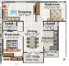 2 BHK Apartment Flat For Sale In VS Sai Ashraya Kadugodi Bangalore