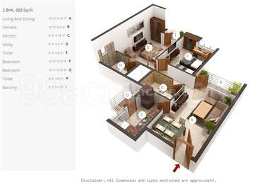 3 BHK Apartment / Flat for sale in 3C Lotus Panache Sector 110 Noida ...