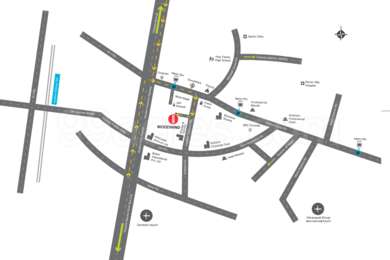 Pr Builders Pr Woodwind Map - Andheri East, Mumbai Location Map