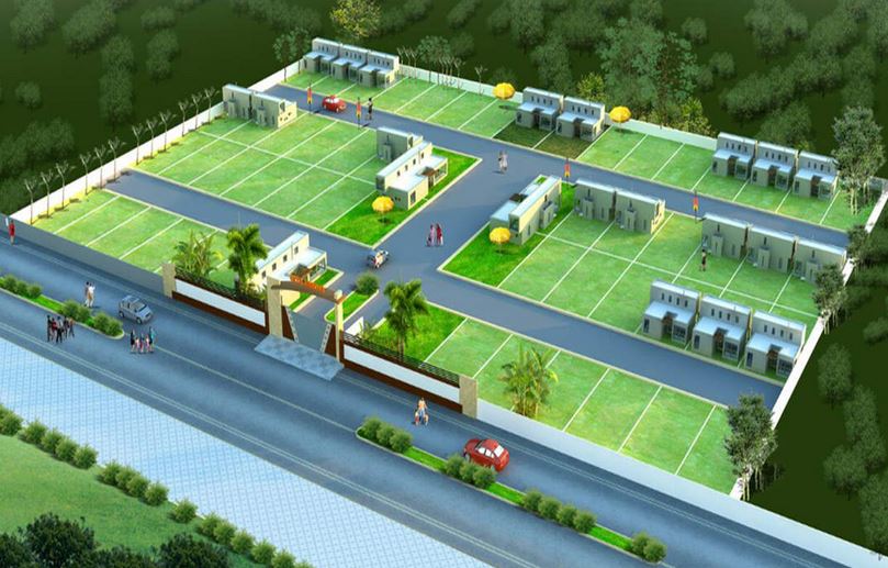 A Square World Infrastructure A Square Ekta Garden Photos - Jalvayu ...