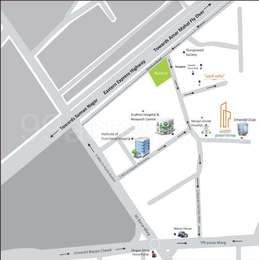 Aayush Group Aayush Poornima Map - Swastik Park, Mumbai Location Map