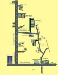 Abhyudaya Developers Abbhyudaya Lavender Map - Bommanahalli, Bangalore ...