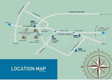 Abw Builders Abw City Centre Map Manesar Gurgaon Location Map