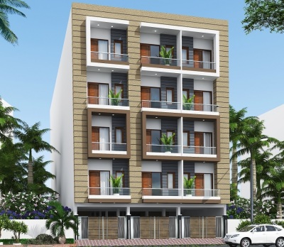 AD Infra Chattarpur Premium Builder Floors Elevation
