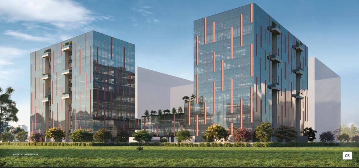 Adani Inspire Corporate Capital Ahmedabad North, Vaishnodevi Circle ...