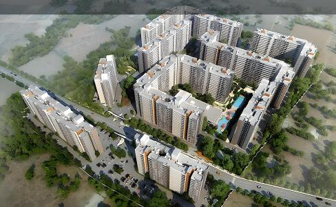 Adarsh Greens Aerial View