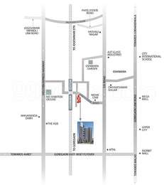 New India Construction Saanvi Heights Map - Goregaon (West), Mumbai ...