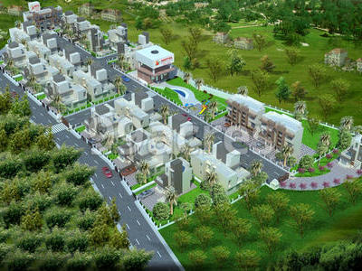 Aditya Orient Apartments and Villas Artistic Aerial View
