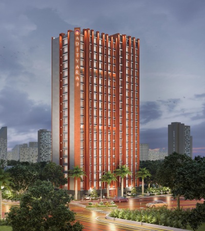 Shivneri Chs Adityaraj Gateway Elevation