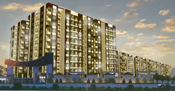 Advaita Shree Ram Heights Artistic Elevation
