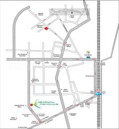 Agarwal Group Builders Agarwal Meadows Map - Virar West, Mumbai ...