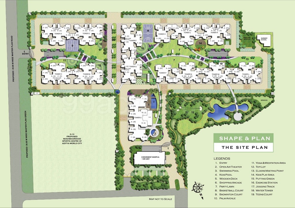 Aditya Builders City Apartment Ghaziabad Floor Plan Aditya City Apartment Ghaziabad Master Plan