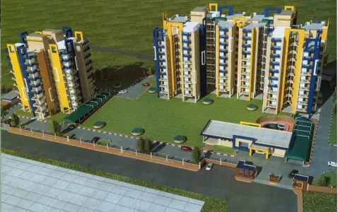 Air Force Naval Housing Board Jal Vayu Vihar Artistic Aerial View