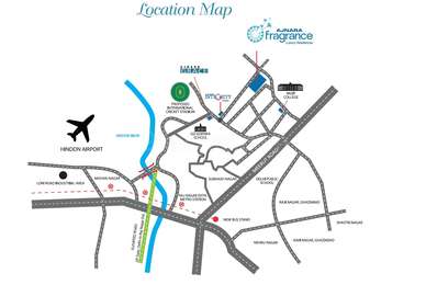 Aegis Homes Symbol Towers Map - Raj Nagar Extension, Ghaziabad Location Map