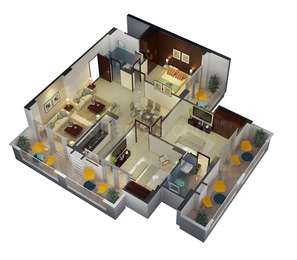 2 BHK / Bedroom Apartment / Flat for rent in Ajpa Dronagiri Sector-11 ...