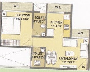 2 BHK Apartment / Flat for sale in Akshar Rivergate Rasayani Navi ...