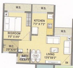 2 BHK Apartment / Flat for sale in Akshar Rivergate Rasayani Mumbai ...