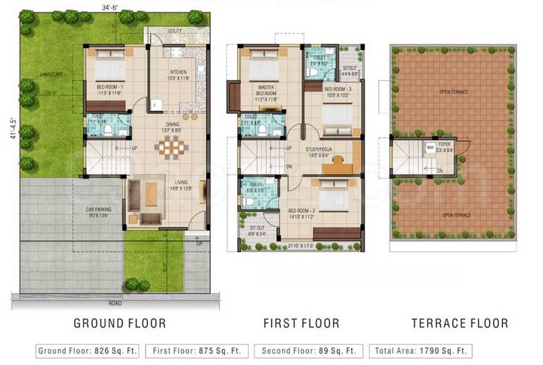 Alliance Group Builders Alliance Humming Gardens Floor Plan Omr