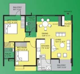 3 BHK Apartment / Flat for sale in Alpine Eco Dodda Nekkundi Extension ...