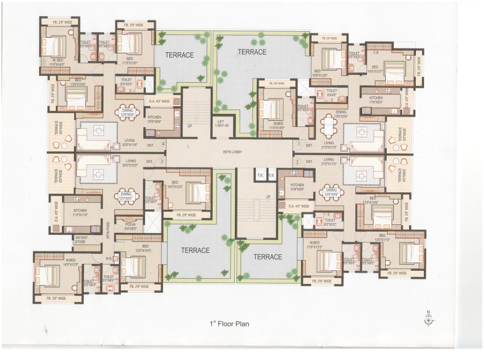 Ananth Jayanthi Developers Sohan Avalon Photos Tidke Colony, Nasik