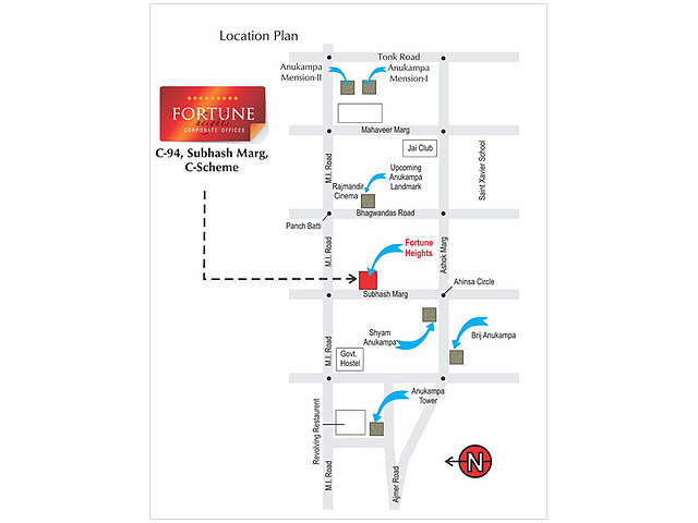 Fortune Heights C Scheme Jaipur, C Scheme | Resale Price List & Brochure