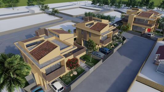 Solitaire Homes Aerial View