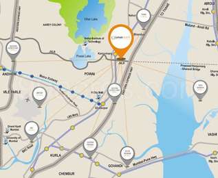 Arkade Group Builders Arkade Earth Map - Kanjurmarg (East), Central ...