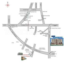 Aryan Hometec Builders Aryan Fountain Square Map - Attibele, Sarjapura ...