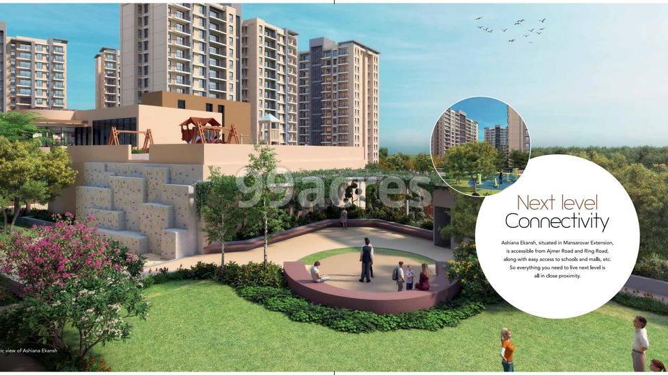 Ashiana Ekansh Bhankrota, Jaipur Price List & Brochure, Floor Plan