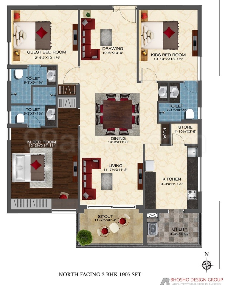 Ashoka Builders Ashoka Liviano Floor Plan Ashoka Liviano Gachibowli