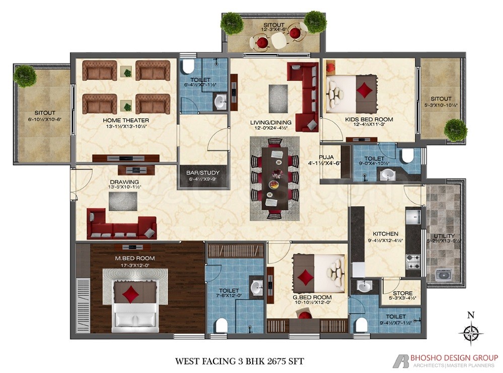 Ashoka Builders Ashoka Liviano Floor Plan - Ashoka Liviano Gachibowli ...