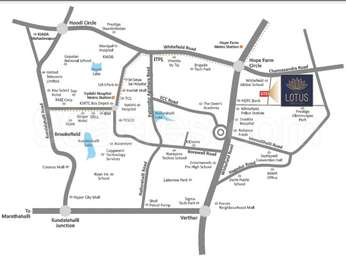 Ankuraa Developers Ankuraa Lotus Map - Whitefield, Bangalore East ...