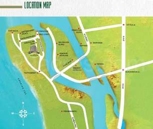 Asset Homes Asset Genesis Map - Kochangadi, Kochi Location Map