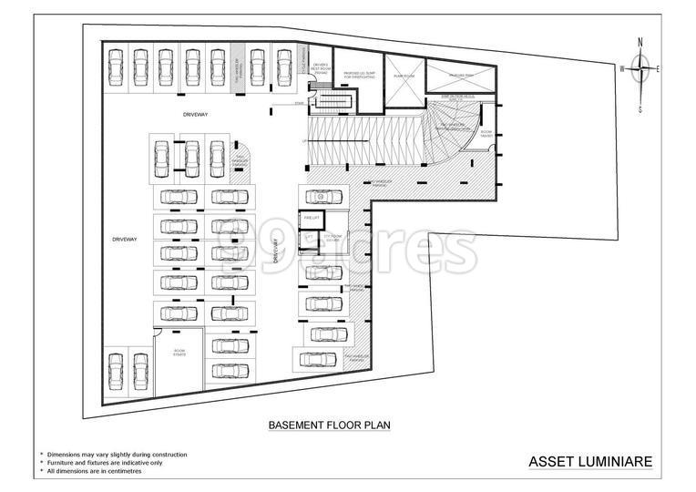 Asset Luminaire Kadavanthara, Kochi Resale Price List, Brochure, Floor 