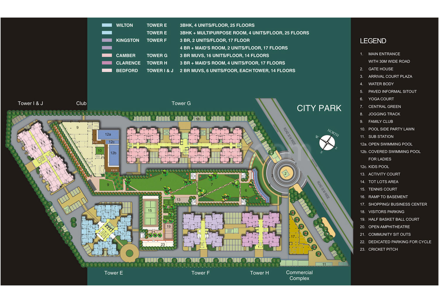 Assotech Builders Assotech Windsor Court Floor Plan Sector 78 Noida