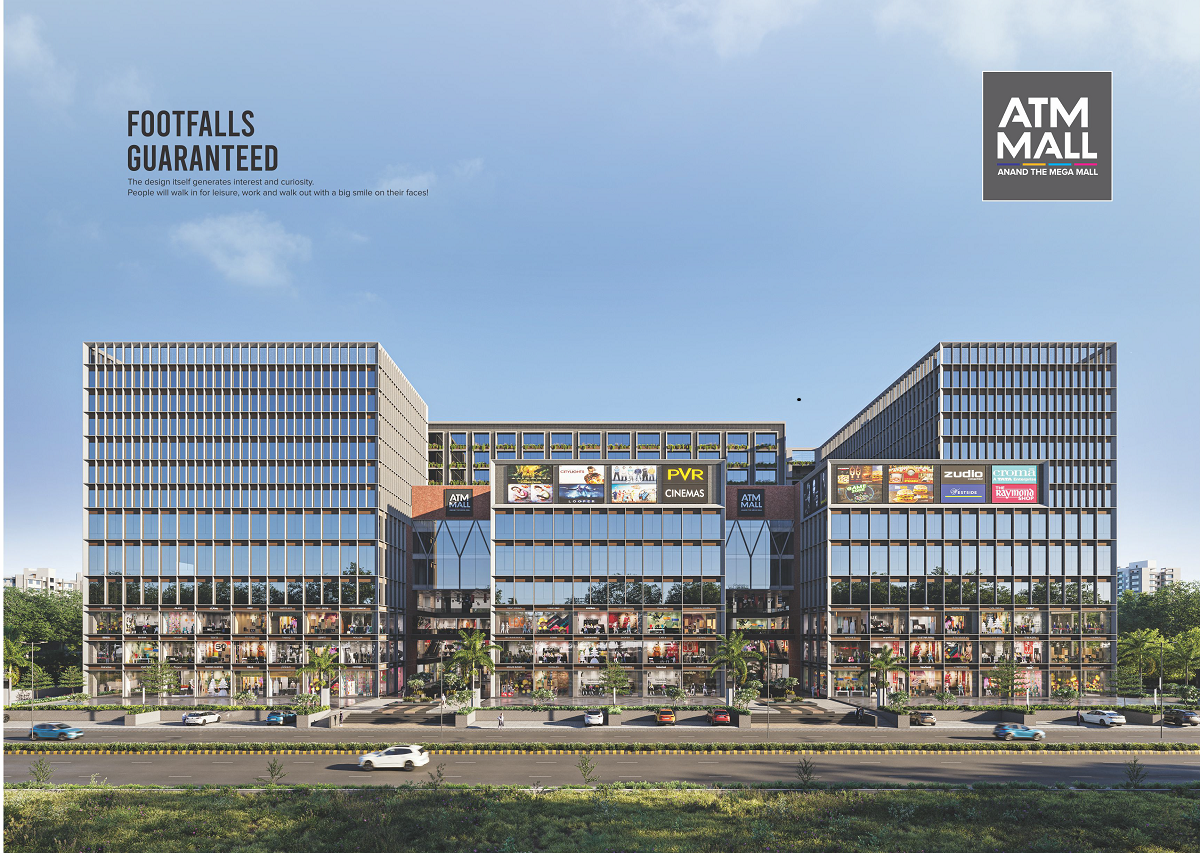 Anand The Mega Mall Ahmedabad North Chandkheda Invest In Office Spaces Showrooms