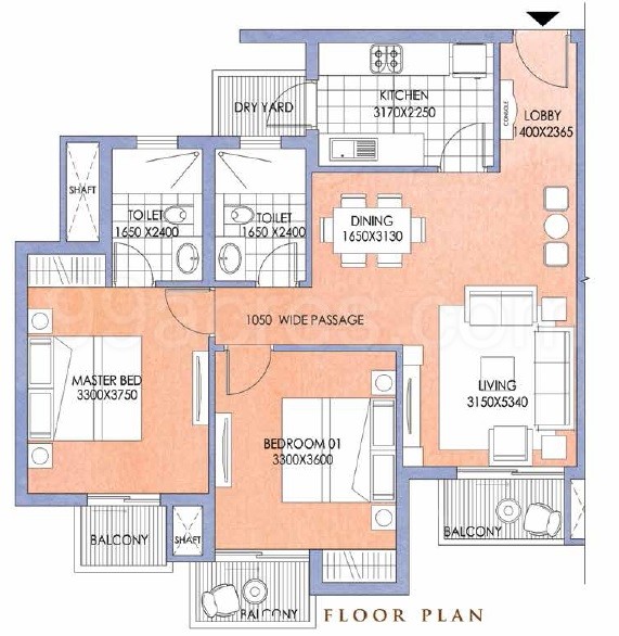 ATS Builders ATS Allure Floor Plan - ATS Allure Yamuna Expressway ...