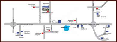 Av Constructions Builders AV Hare - Locationmap Med 